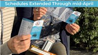 Schedules extended through mid-April 2026