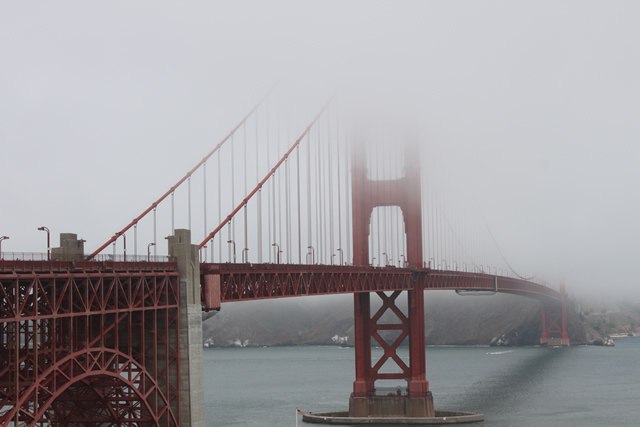 Golden Gate Bridge Photo Location - Fort Point Overlook