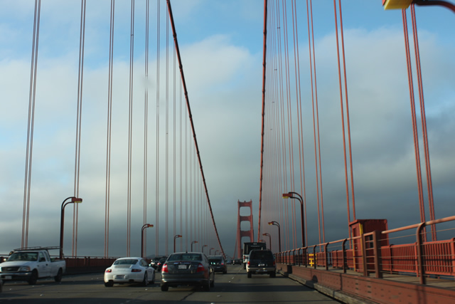 Golden Gate Bridge Photo Location - Roadway