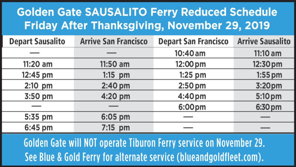 news-thanksgiving-2019-sausalito-ferry