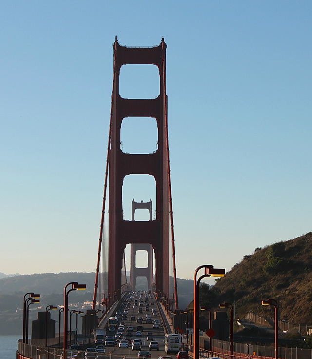 Golden Gate Bridge Photo Location - Vista Point
